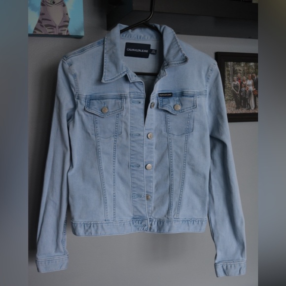 Calvin Klein Jean Jacket Size S - Picture 2 of 6